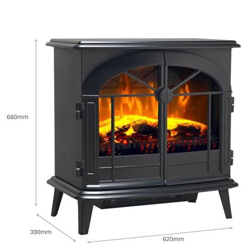 Dimplex Leckford Electric Stove with LED Flame