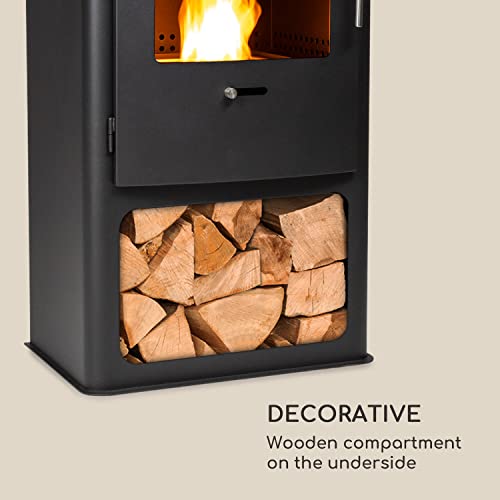 Blumfeldt Fiamme Cantal Ethanol Fireplace - Black