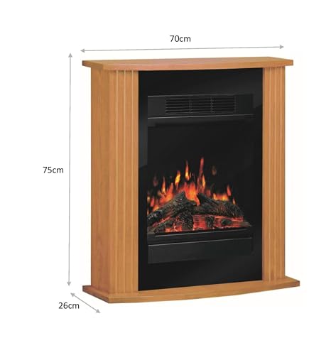 Dimplex Orvieto Compact Electric Fireplace Suite