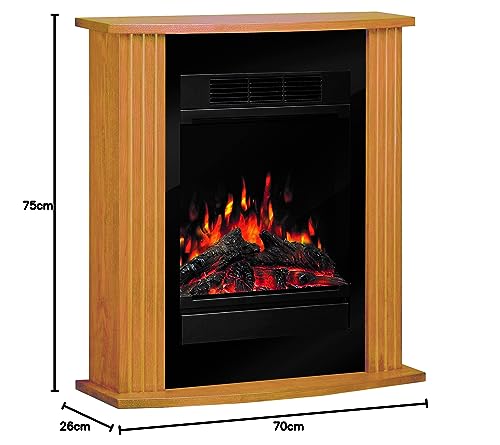 Dimplex Orvieto Compact Electric Fireplace Suite