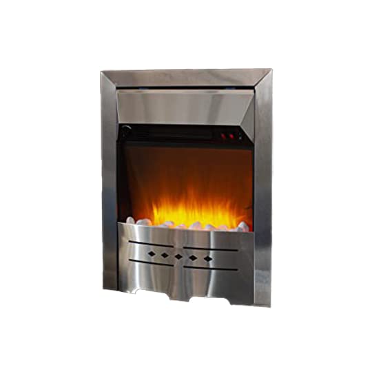 Marco Paul Modern Electric Fireplace with 3D Flame