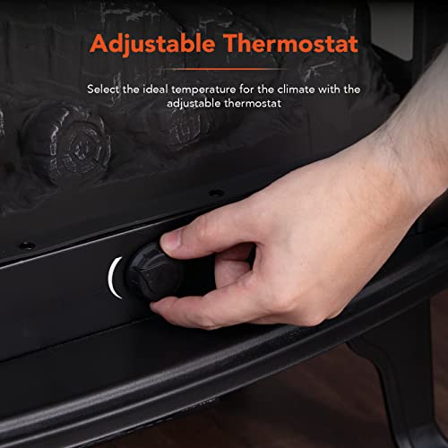 Warmlite Carlisle Double Door Panoramic Stove, 1800W