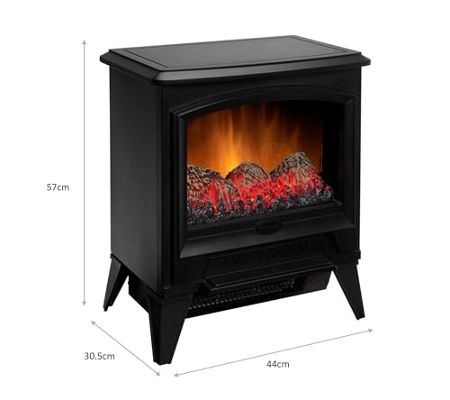 Dimplex Casper Electric Stove with LED Flame Effect