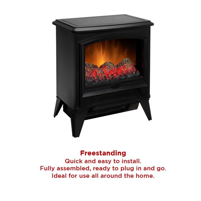 Dimplex Casper Electric Stove with LED Flame Effect
