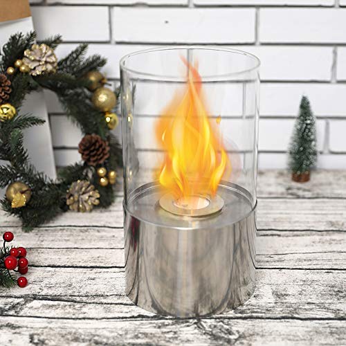 Portable Tabletop Fire Bowl with Bio Ethanol
