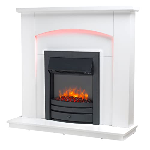 Endeavour Cayton 42” Electric Fireplace - Real Flame Effekt