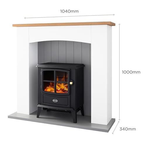 Dimplex Oakmead Electric Fireplace Suite with Remote