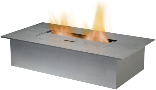 Small Stainless Steel Ethanol Burner, 1.5 Liters