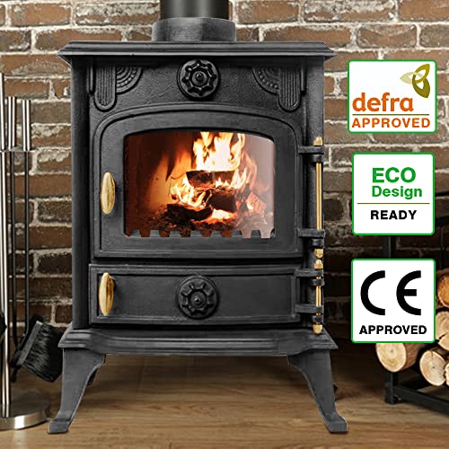 NRG 5KW Multi-Fuel Cast Iron Eco Stove