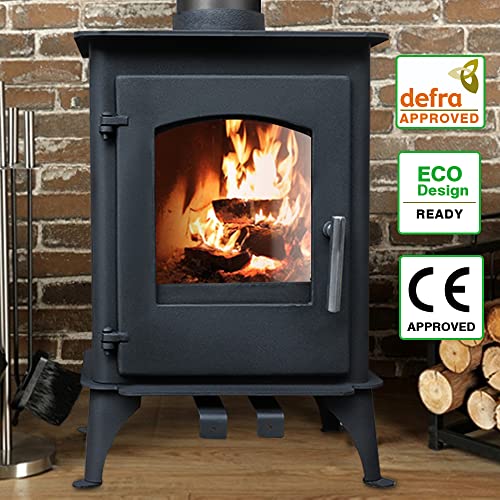NRG 5KW Eco Design MultiFuel Cast Iron Stove
