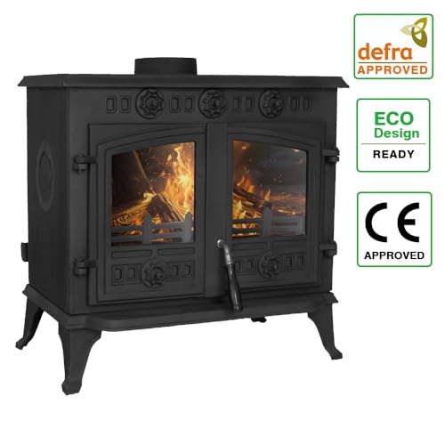 10KW Eco Design Multi-Fuel Cast Iron Stove