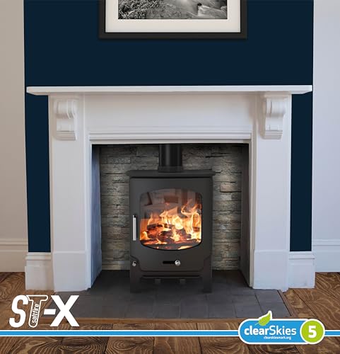 Saltfire ST-X5 EcoDesign Multifuel Woodburning Stove
