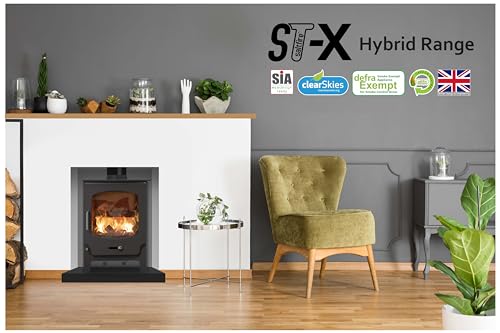 Saltfire ST-X5 EcoDesign Multifuel Woodburning Stove