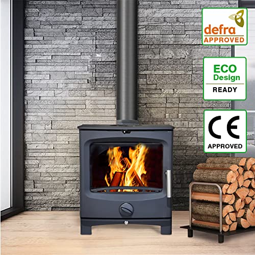5KW Contemporary Multifuel Wood Burning Stove
