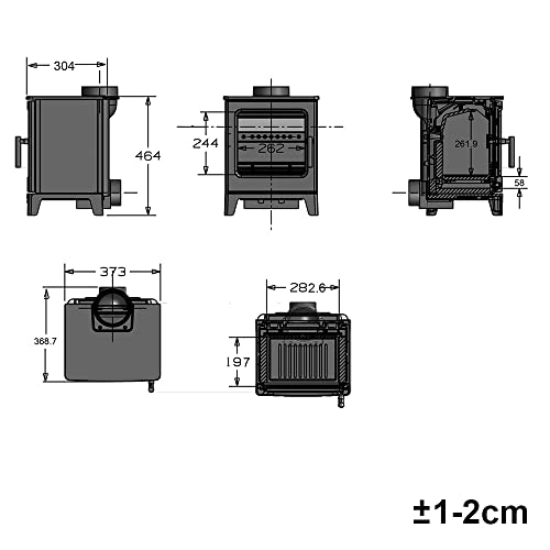 NRG Defra 4.3KW Eco Design Woodburning Stove