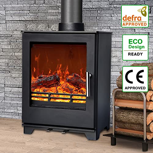 NRG Defra 5KW Eco Design Multifuel Woodburner
