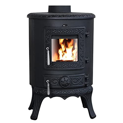 NRG 5KW Eco Design Wood-Burning Stove - Black