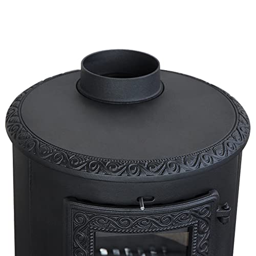 NRG 5KW Eco Design Wood-Burning Stove - Black