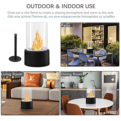 Portable Bioethanol Tabletop Fireplace for Any Occasion