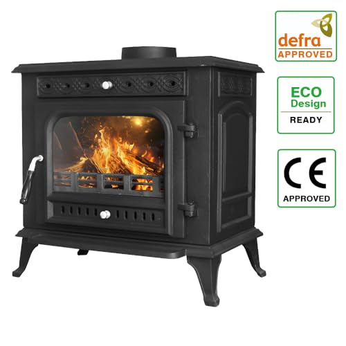 10KW Cast Iron Multifuel Eco Design Stove