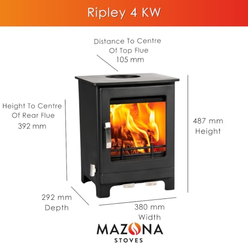 Mason Ripley 4 kW Multi Fuel Wood Stove