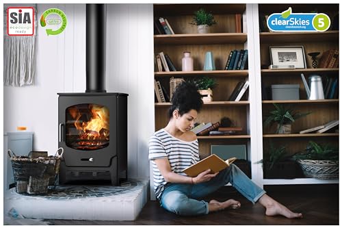 Saltfire ST-X8 Multi-Fuel Stove - DEFRA Approved
