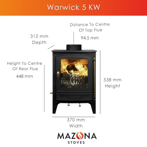 Mason Warwick 5 kW Eco Multi Fuel Wood Stove