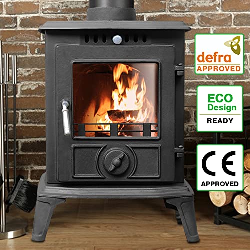 NRG Defra 5KW Eco MultiFuel Cast Iron Stove