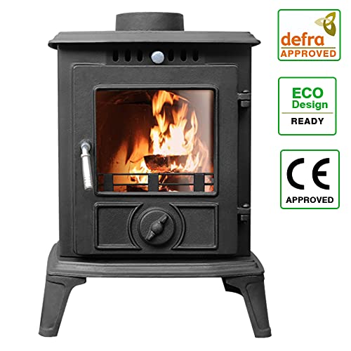 NRG 5KW Eco Portable Multi-Fuel Cast Iron Stove