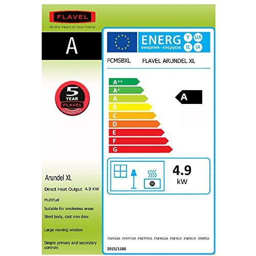 Flavel Arundel XL Multifuel Wood Burning Stove