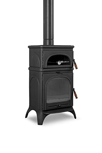 Cast Iron Multi-Fuel Wood Burning Stove