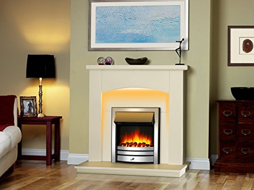 Endeavour Cayton 42" Electric Fireplace Suite