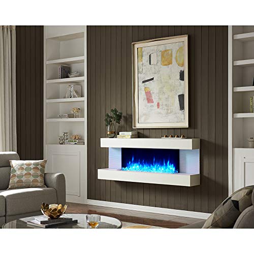 FLAMME Kingston 60" Wall Mounted Electric Fireplace