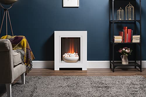 Adam Monet Electric Fireplace Suite - 23 Inch White
