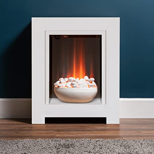 Adam Monet Electric Fireplace Suite - 23 Inch White