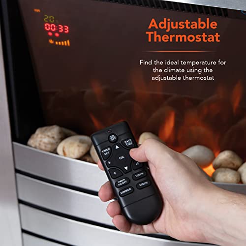 Warmlite Chester Electric Fireplace Suite, 2000W
