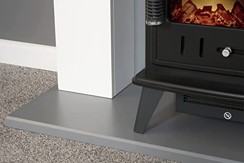 Adam Huxley White and Grey with Black Stove