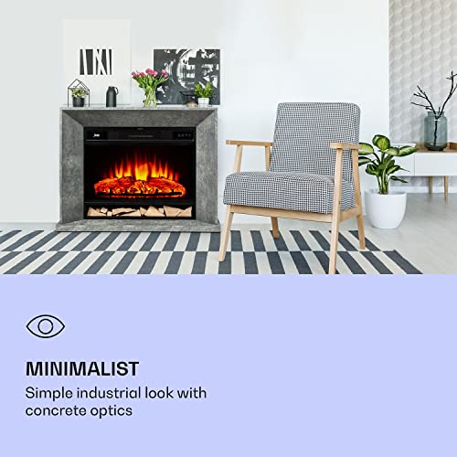 Klarstein Crater Lake 1900W Electric Fireplace with Remote