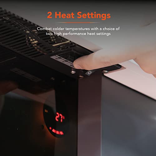 Warmlite Hingham Wall Mounted Fireplace, 2000W