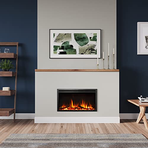 Flamme Castello Built-In Electric Fireplace 750W/1500W