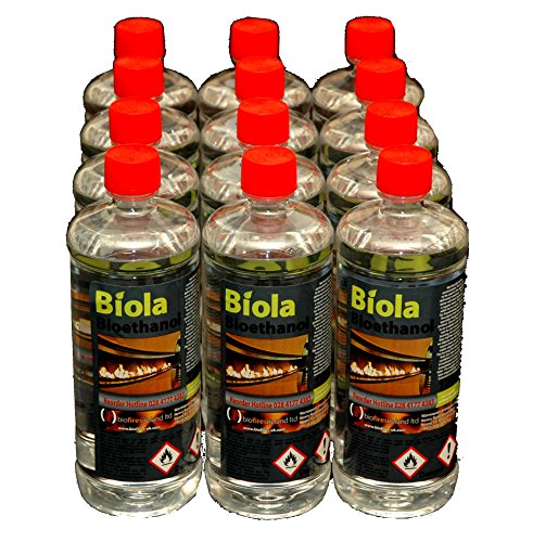 Biola 12L Bioethanol Fuel for Fires and Stoves