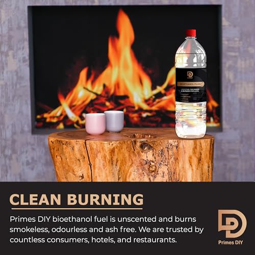 Premium Bioethanol Fuel for Fire Pits & Stoves