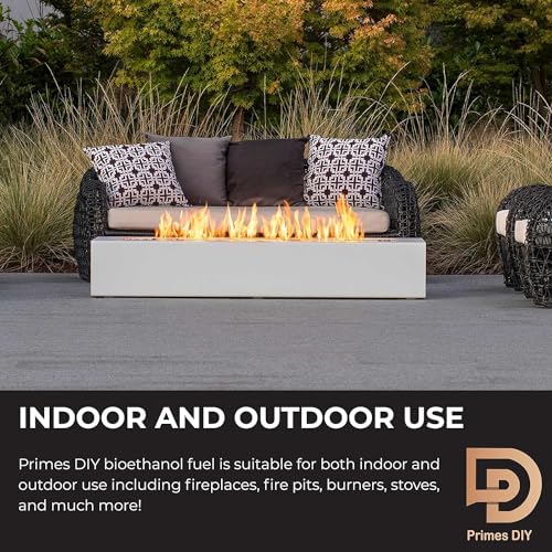 Premium Bioethanol Fuel for Fire Pits & Stoves