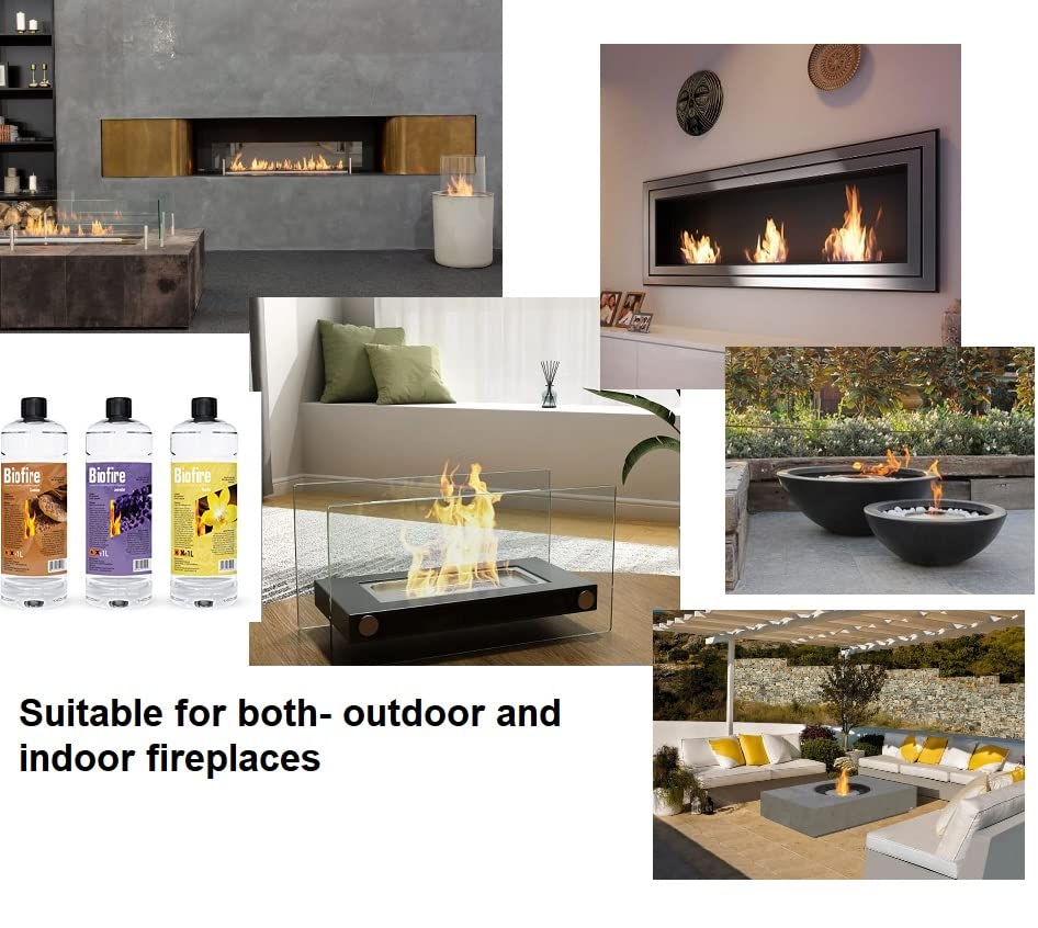 Eco-Friendly Bioethanol Fuel for Stoves and Fireplaces