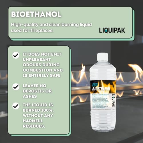 Eco Bioethanol Fuel for Fireplaces & Fire Pits
