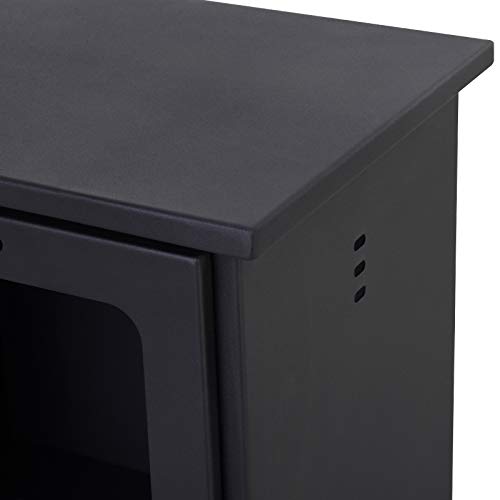 HOMCOM Freestanding Black Ethanol Fireplace, 0.9L