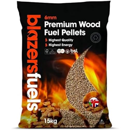 Premium 15kg Blazers Fuel Wood Pellets