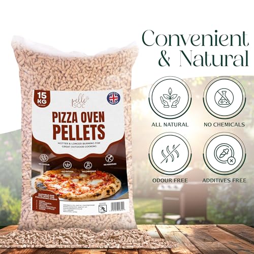 Premium 15kg Wood Pellets for Grills & Ovens