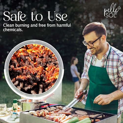 Premium 15kg Wood Pellets for Grills & Ovens