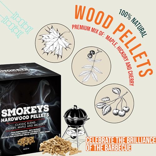 TOPLINE Big K Premium Hardwood BBQ Wood Pellets